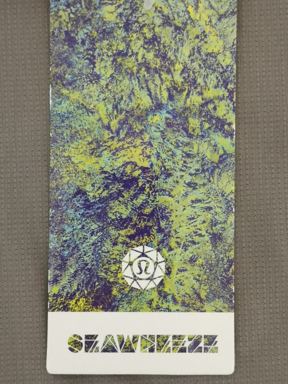 NWT LULULEMON SEAWHEEZE Neon Green Grey Fast &Free SS Top Shirt Men's Large - Picture 7 of 8